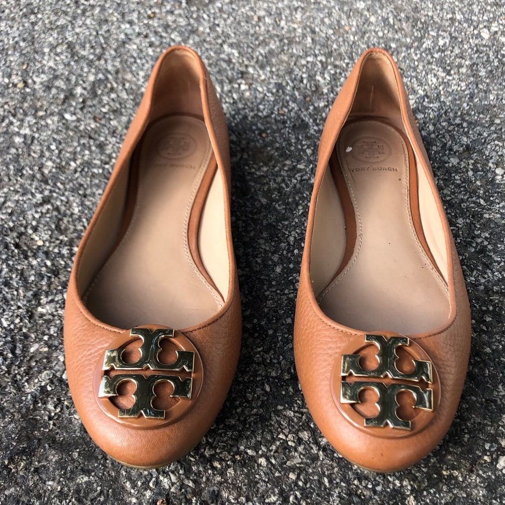 Tory Burch Brown Flats